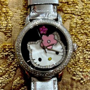 Kimora Lee Simmons for Hello Kitty Real Diamond and Pink Topaz Watch